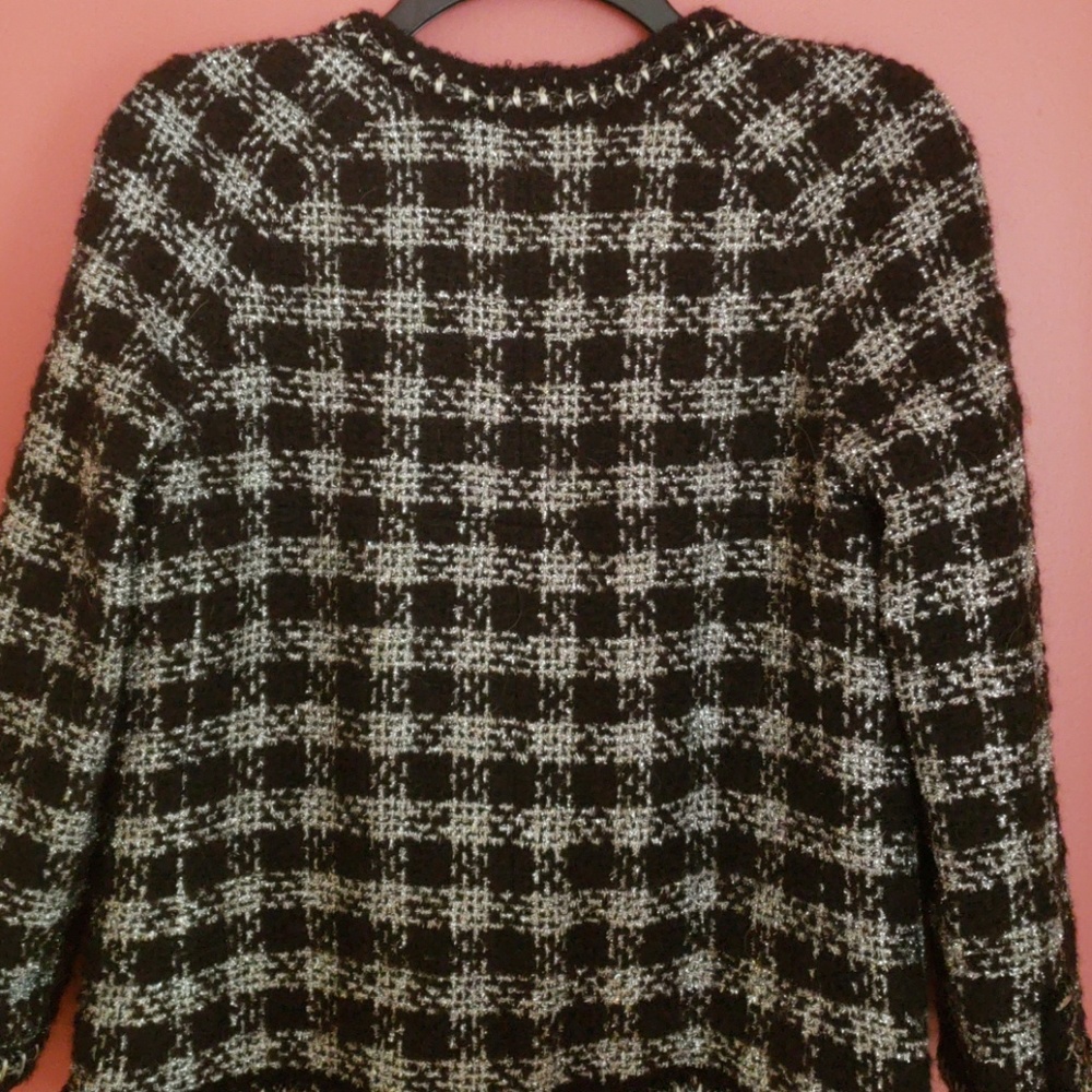 CHANEL 11A Lesage black silver jacket gripoix - Picture 5 of 7